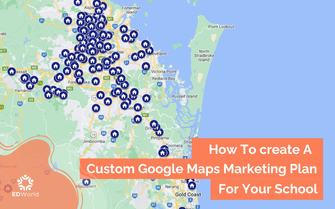 How to map our your parents and competitors on Google maps