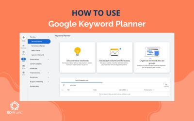 How To Use Google Keyword Planner